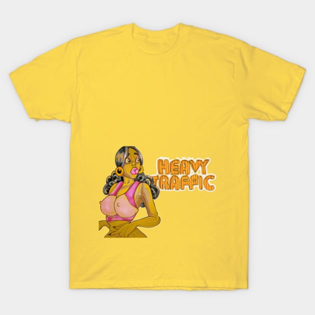 Heavy Traffic T-Shirt by Flowersintheradiator